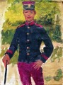 le jeune soldat de style parisien Ilya Repin
